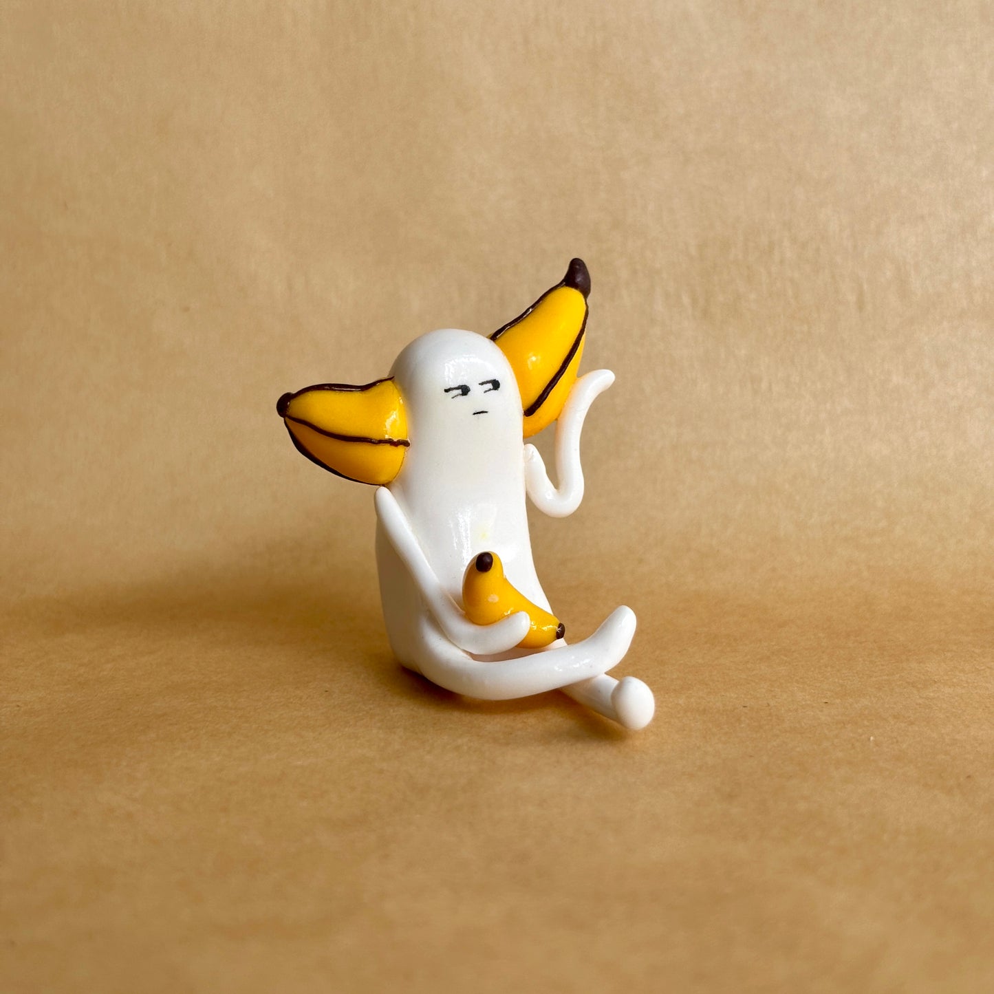 Banana Breath | Handmade Mini Sculpture | Desk Buddy