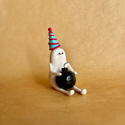 Older Bolder | Original Character Mini Sculpture | Desk Buddy