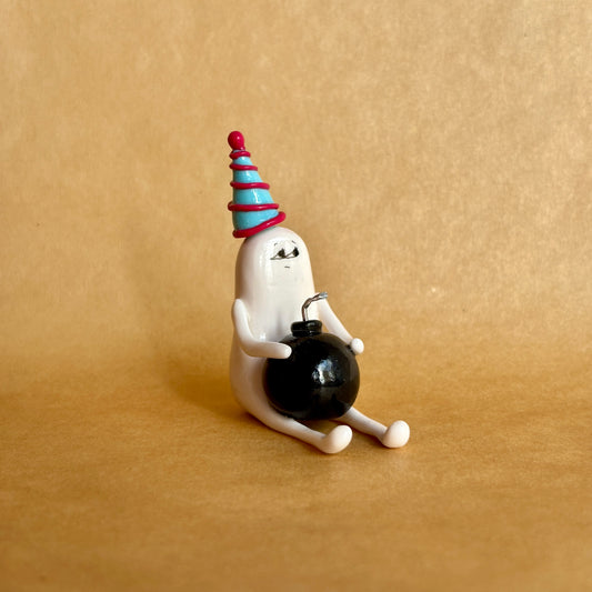 Older Bolder | Original Character Mini Sculpture | Desk Buddy