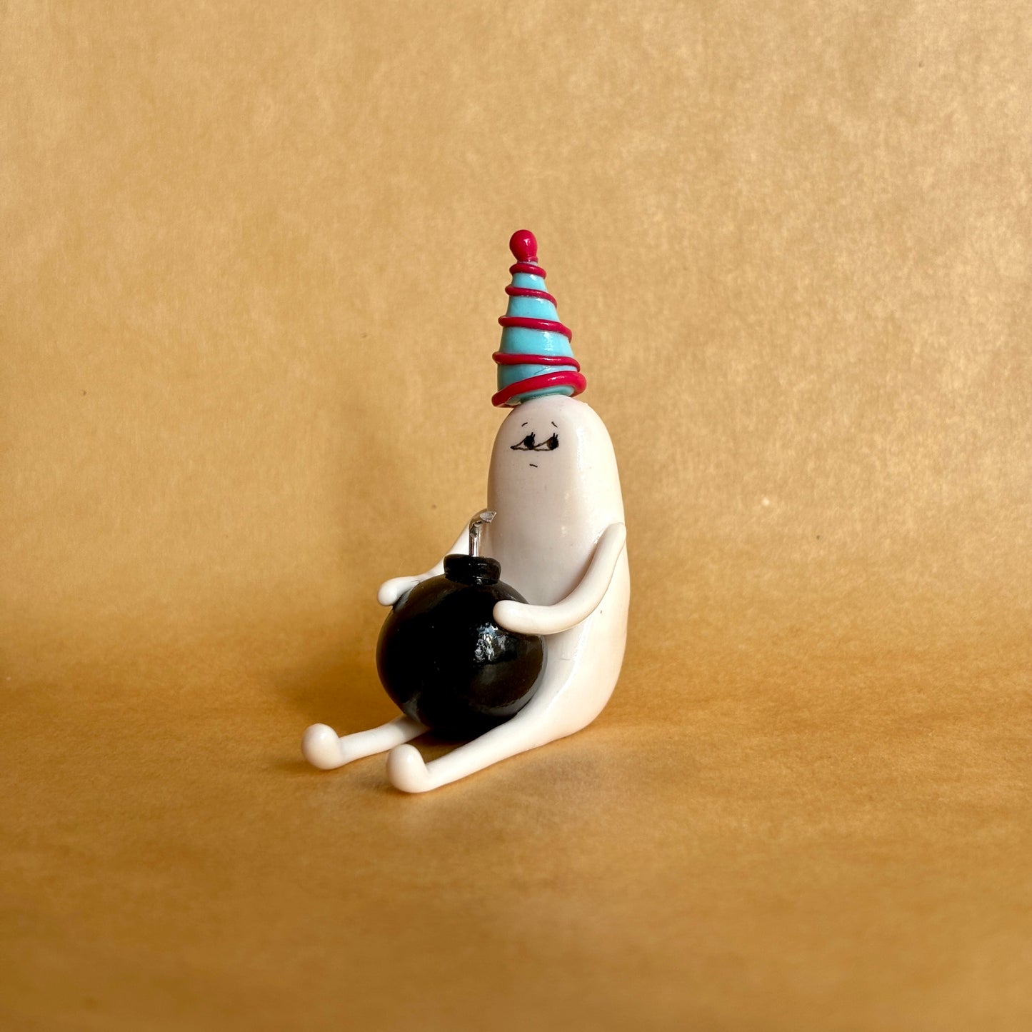 Older Bolder | Original Character Mini Sculpture | Desk Buddy