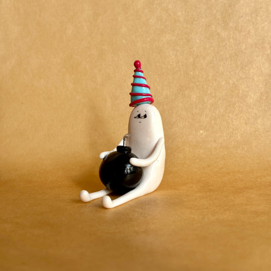 Older Bolder | Original Character Mini Sculpture | Desk Buddy
