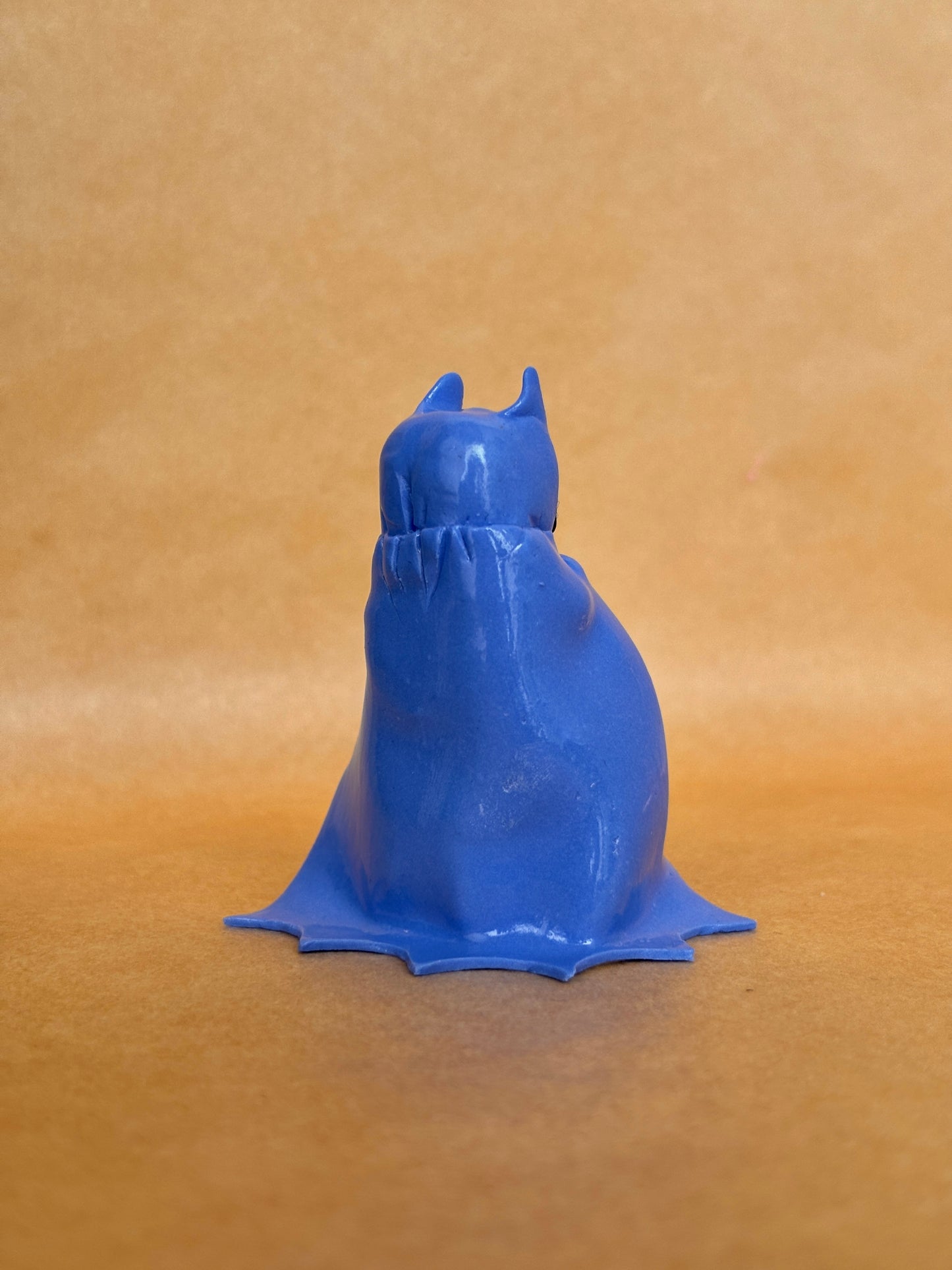Batman Inspired Night Vigilante Clay Figure | Handmade Collectible | Shelf Decor | Fan Art Inspired