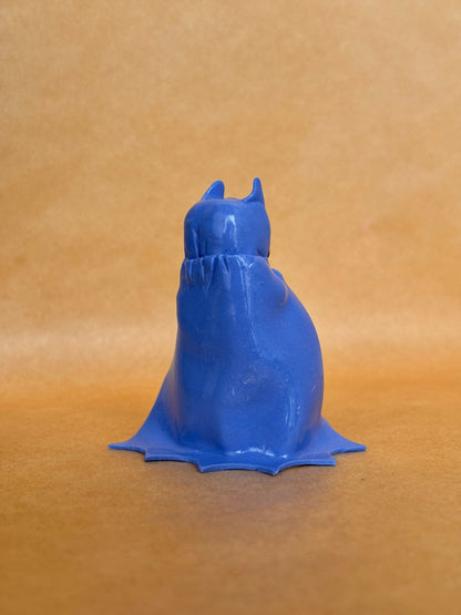 Batman Inspired Night Vigilante Clay Figure | Handmade Collectible | Shelf Decor | Fan Art Inspired