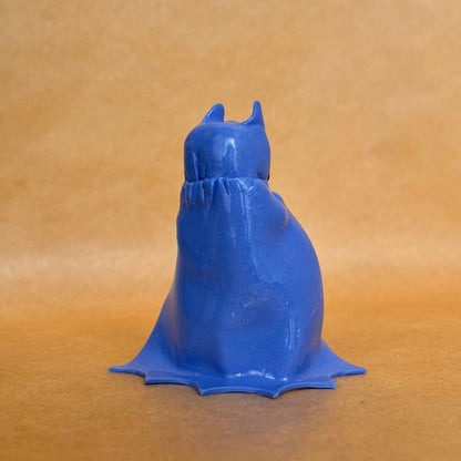 Batman Inspired Night Vigilante Clay Figure | Handmade Collectible | Shelf Decor | Fan Art Inspired