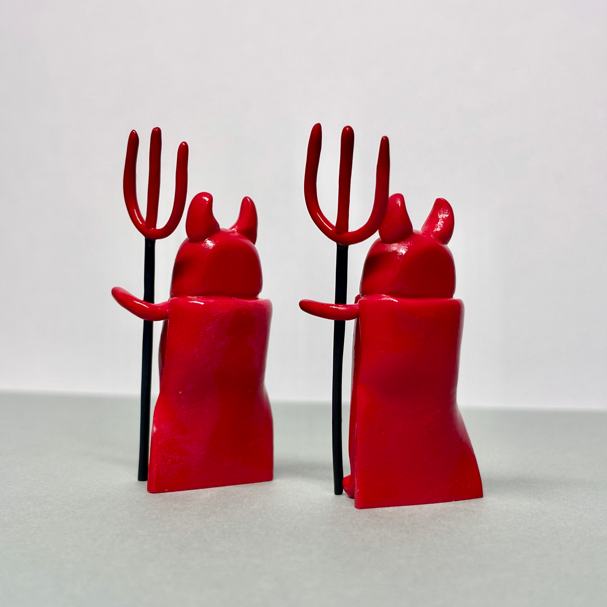 Problem Child Junior Inspired Figurines | Set of 2 Handmade Clay Movie Figures